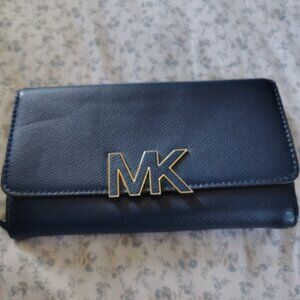 Michael Kors Blue Wallet